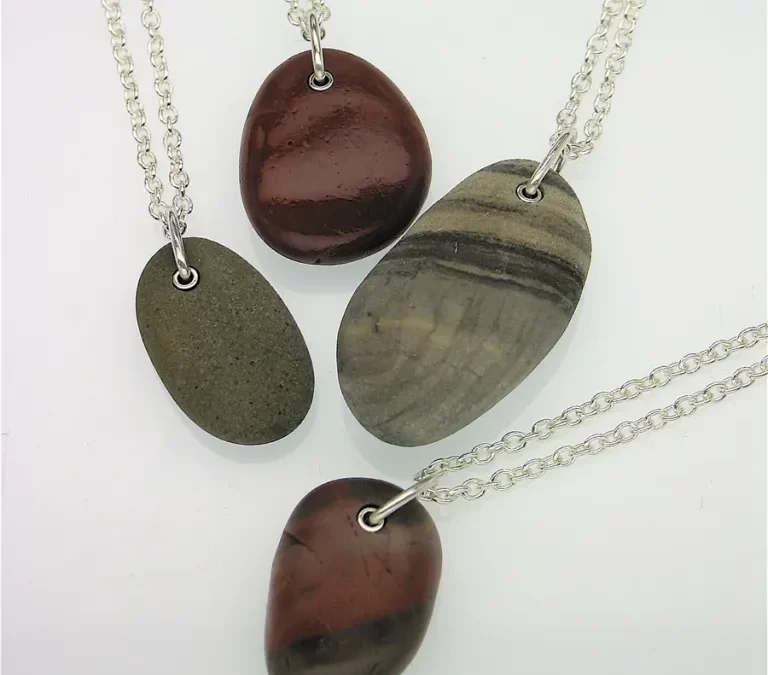 Pebbly pebbles pendant collection
